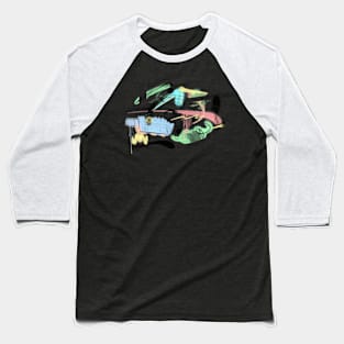 Graffiti abstract art Baseball T-Shirt